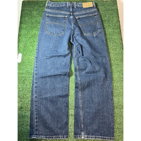 Vintage Tommy Hilfiger Jeans Men 31x32 Straight Leg Baggy fit Y2K - Picture 12 of 15